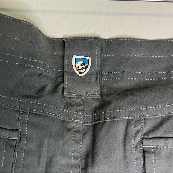 Kuhl Kliffside Air Roll-up Shorts Hiking Outdoor Gray Women's Sz 12 Style #6232 - Picture 13 of 15